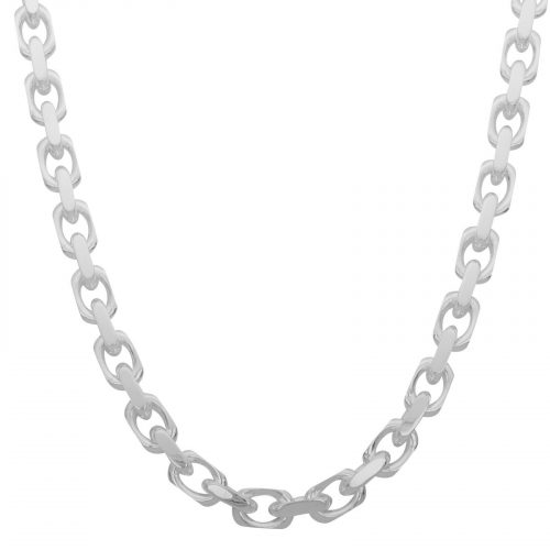 Ankerkette 12mm Massiv 925er Sterlingsilber Halskette Diamantiert Damen Herren - 1.jpg